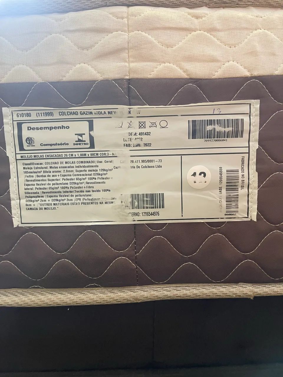 Cama box baú com colchão solteiro - Foto 4