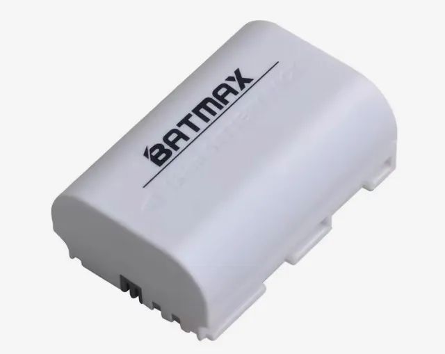 Bateria Lp-E6 Batmax 2650 Mah Lp-E6N Canon R8 R7 R6 6D 60D 7D Mk Ii 5D Mk Iv 80D 70D - Foto 5