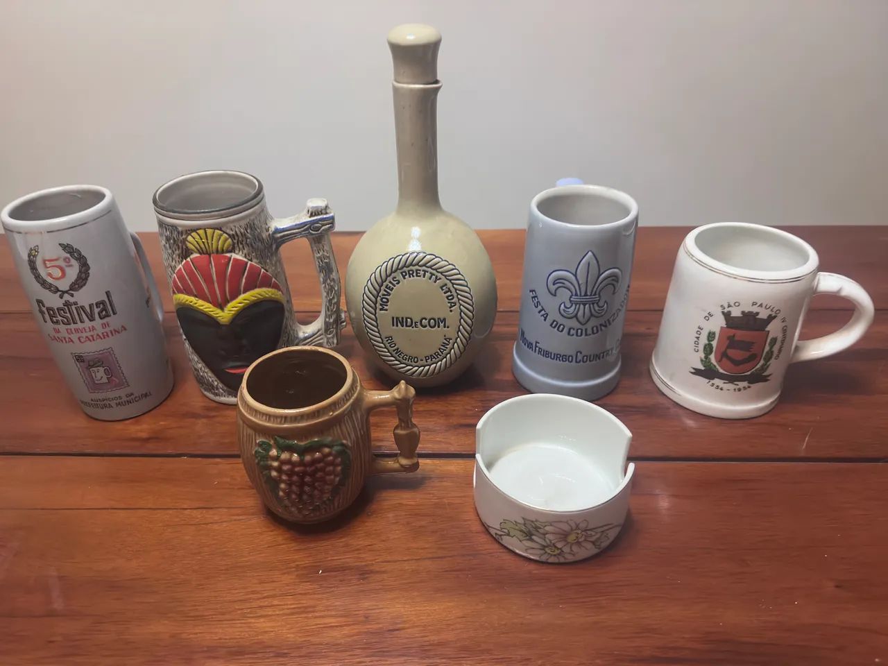 Canecas de Festivais de Cerveja - antigas