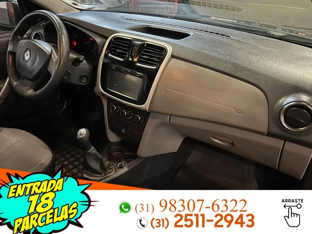 Renault Logan Expression Flex 1.0 12V 4P 2018 - Foto 5