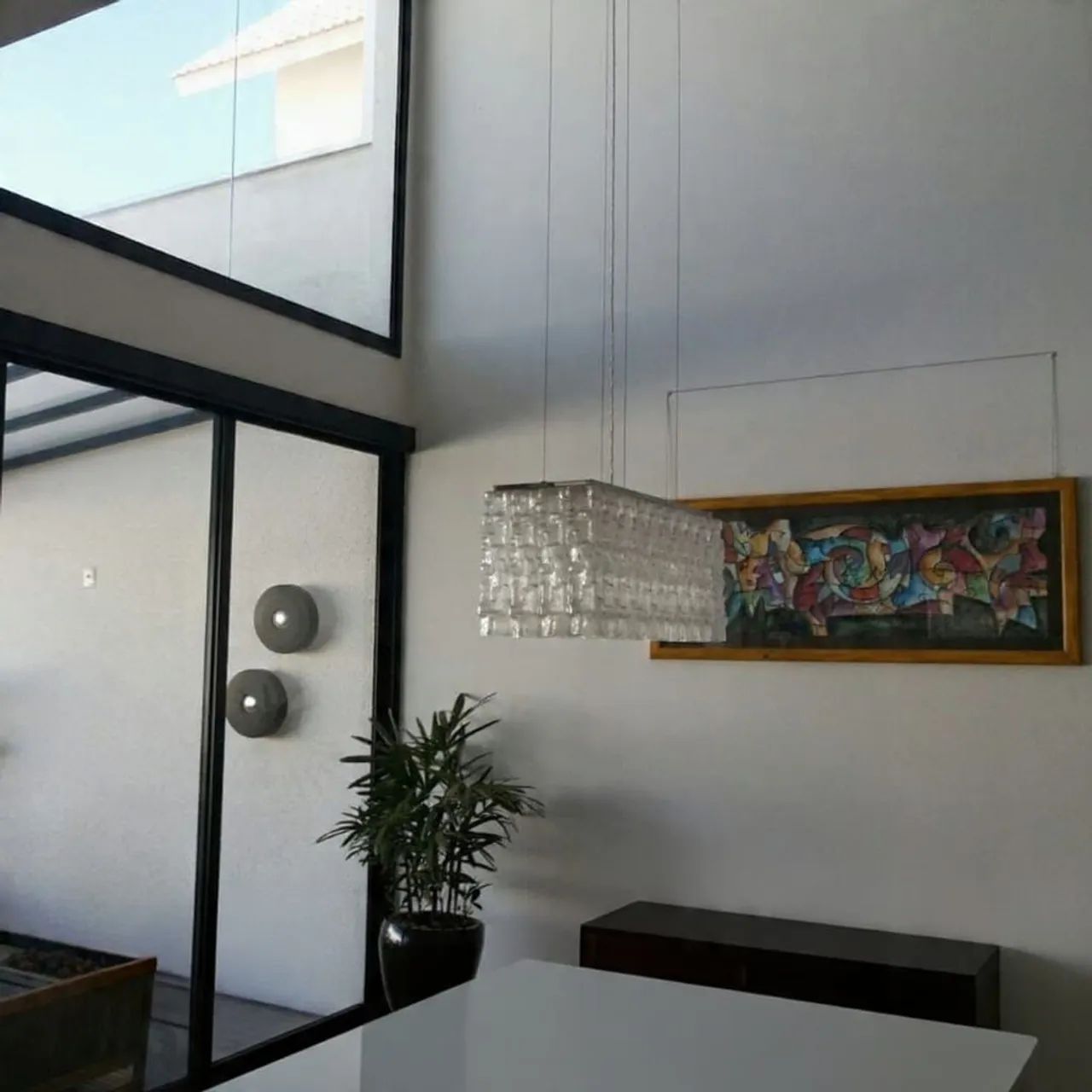Lustre Pendente Cristal 
