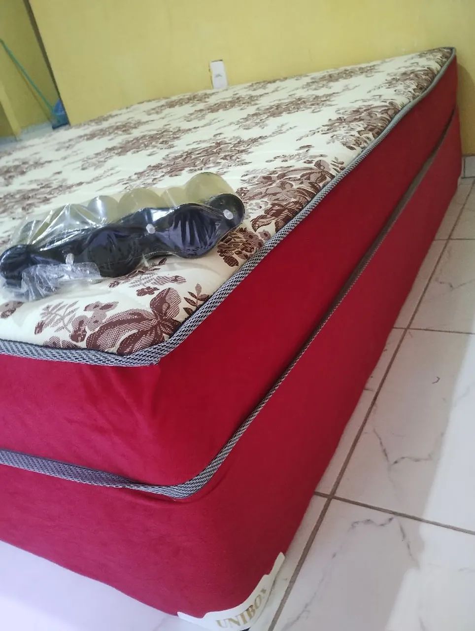 Cama box de casal espuma 400 ou molas 470 entrega grátis  - Foto 3