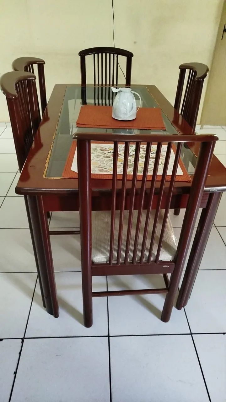 Mesa de jantar - 6 cadeiras - Foto 3
