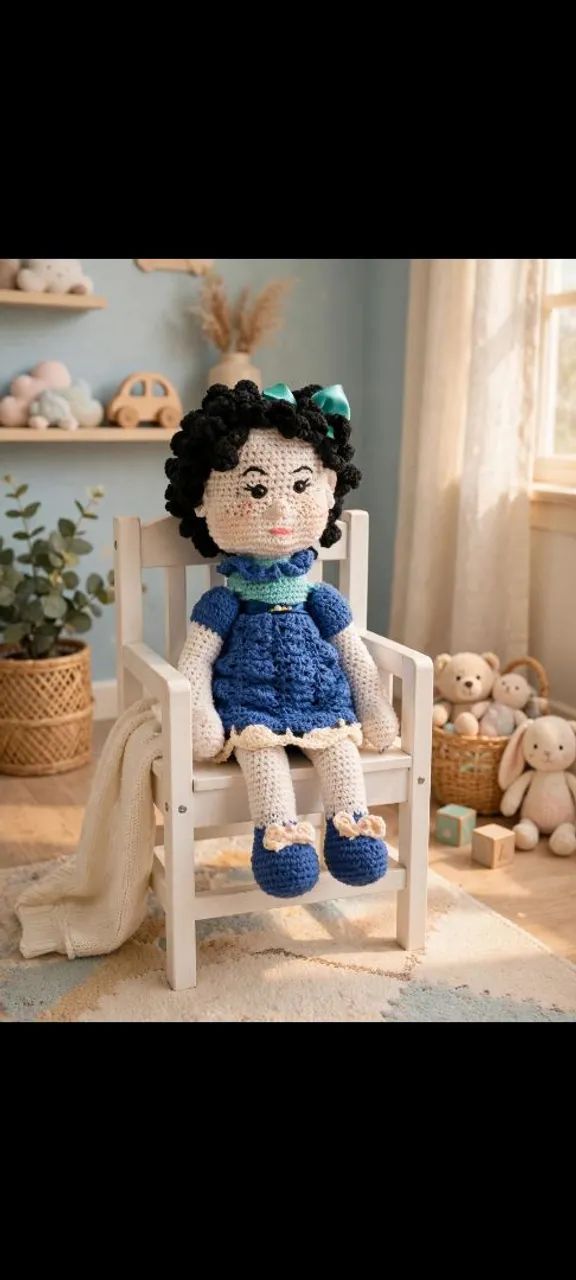 Boneca amigurumi  - Foto 2