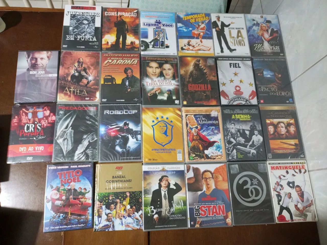 Dvds originais kit