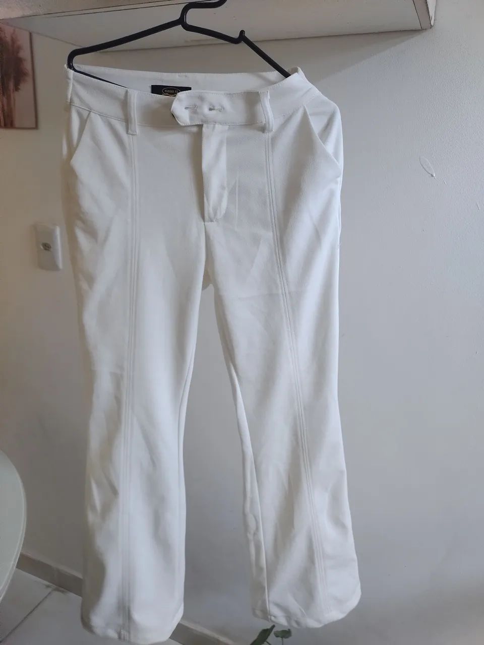 Calça flare branca - Foto 3