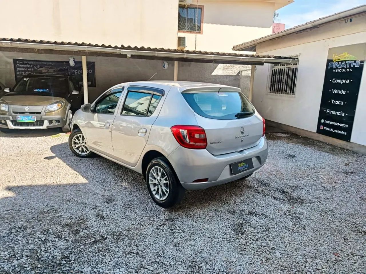Renault Sandero Authentique Flex 1.0 12V 5P 2018 - Foto 3