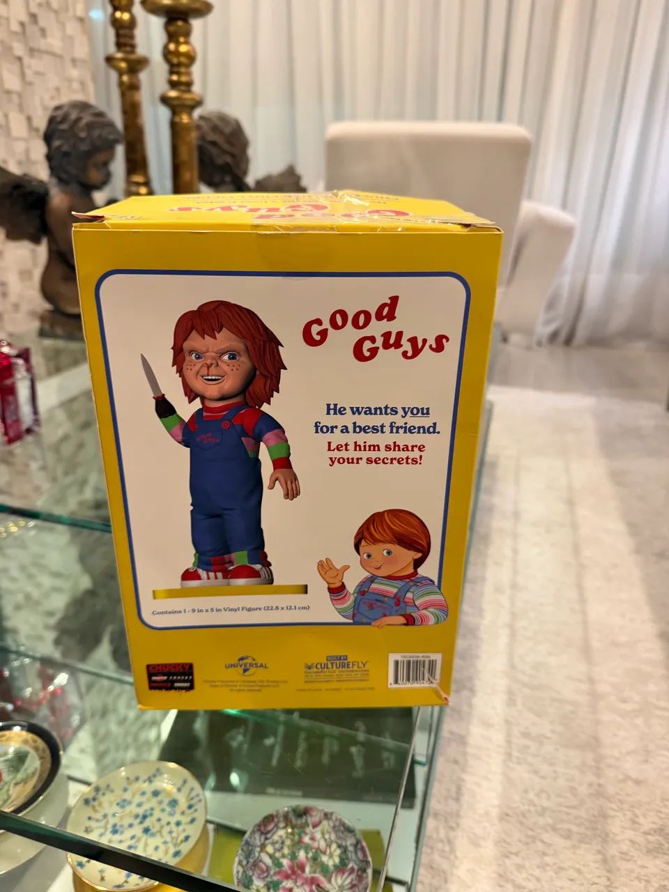 boneco Chucky 9" Deluxe Vinyl Figure  - Foto 2