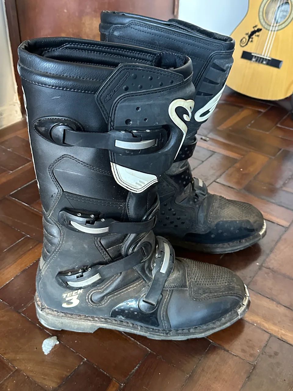 Bota Articulada Alpinestar Tech 3 Preto - Foto 6