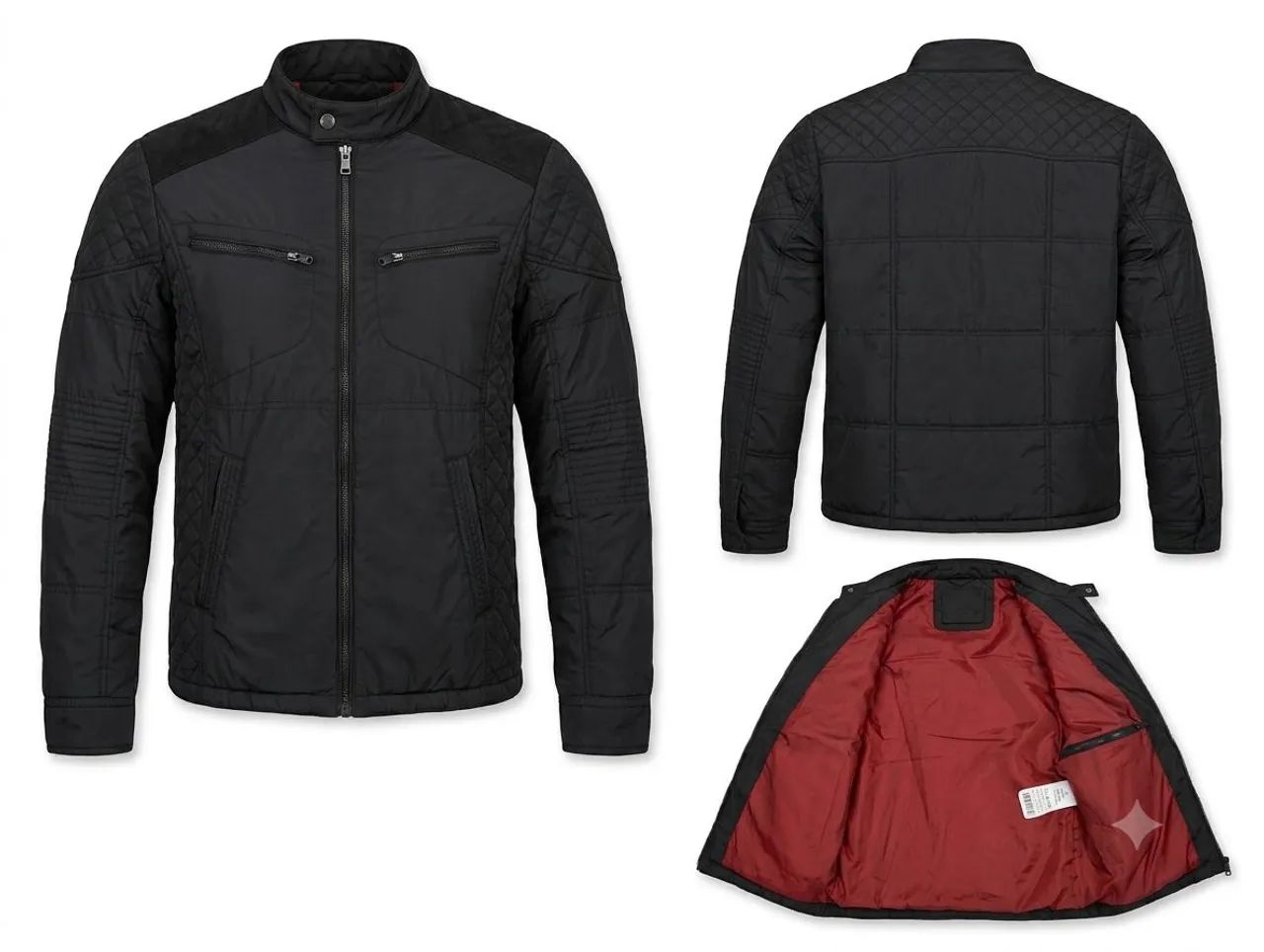 Jaqueta forrada masculina 