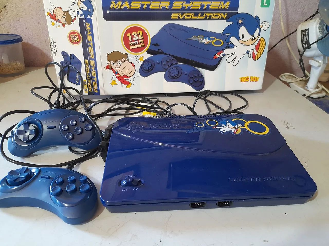 Vídeo game  MASTER SYSTEM  mt novo  - Foto 3