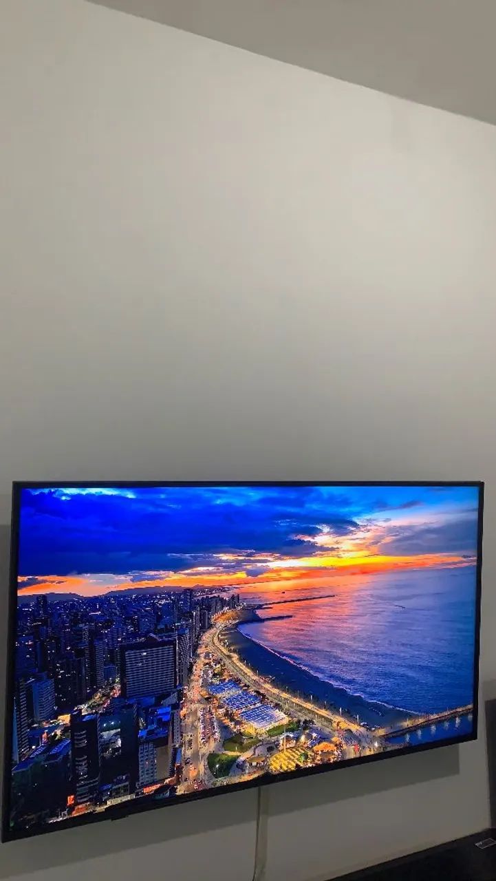 Smart TV 50 polegadas LG + Soundbar da LG via Bluetooth 