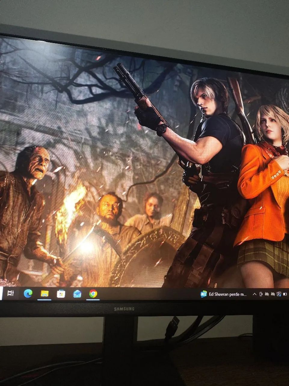 Monitor Samsung 24PL 120GZ na garantia  - Foto 2