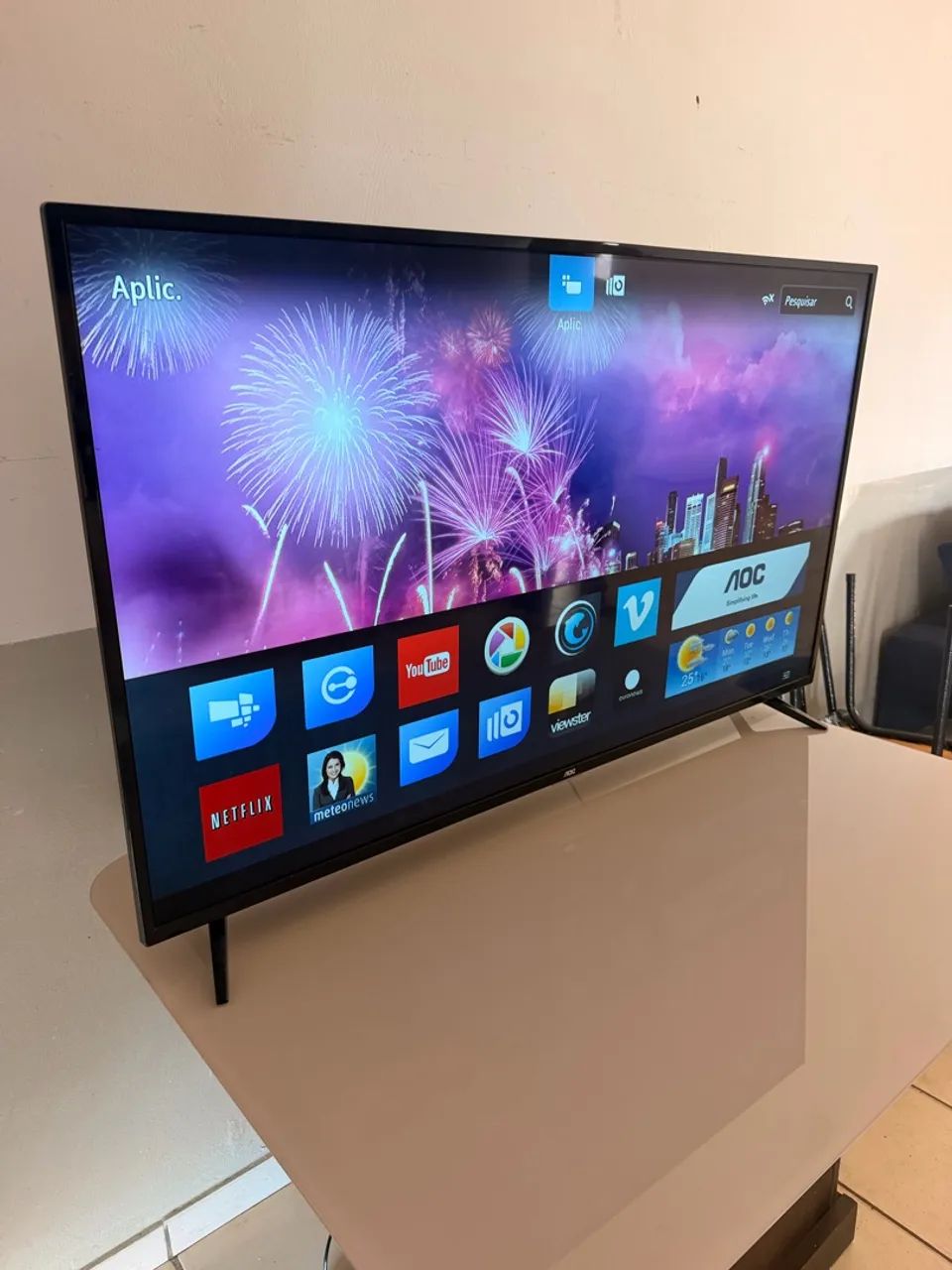 Tv 55 polegadas smart - entrego  - Foto 4