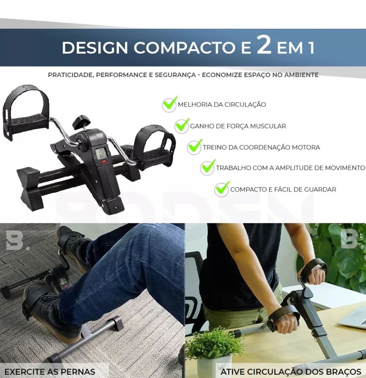 Bicicleta Ergométrica Portátil 