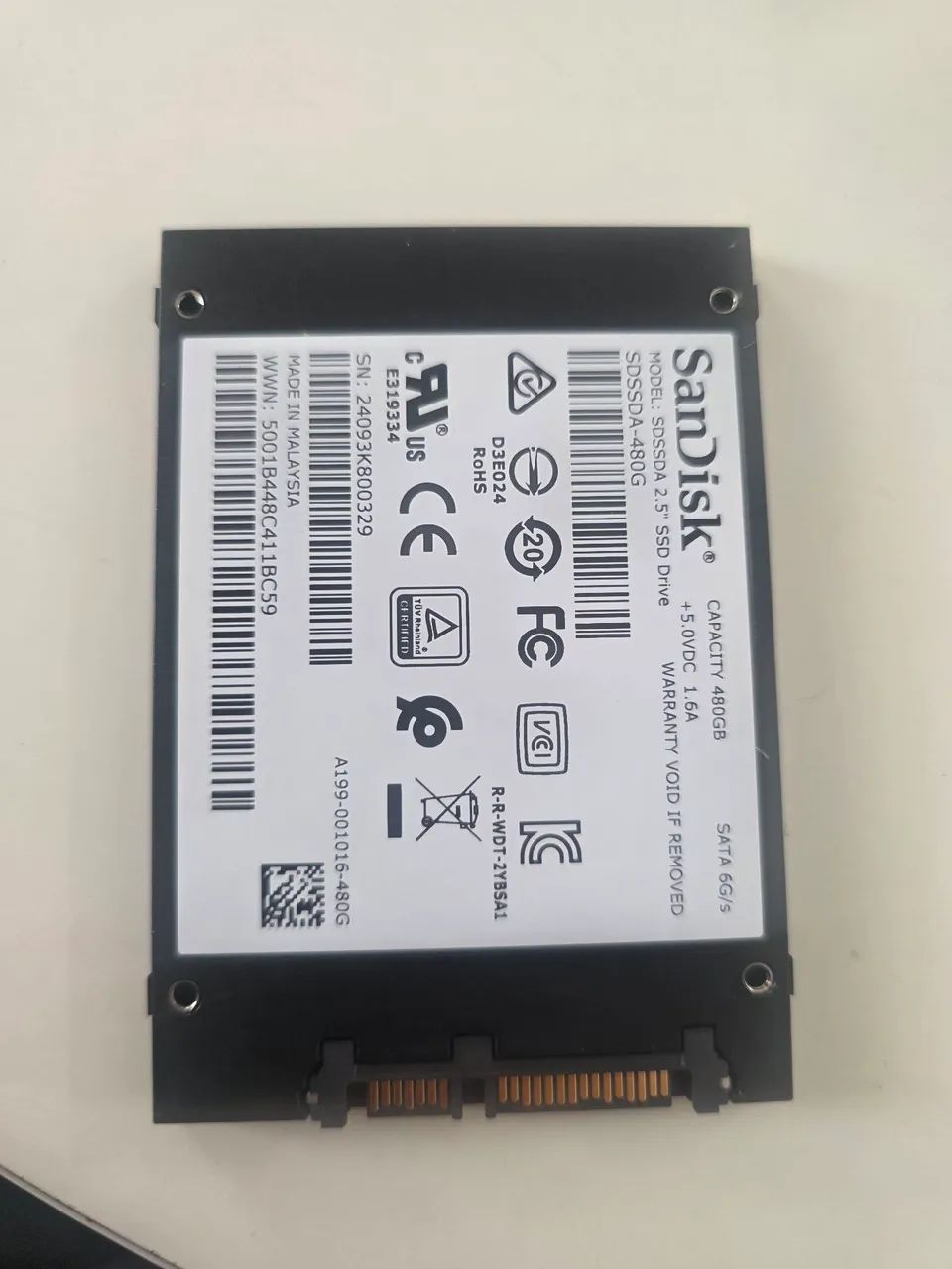 Ssd 480 gb sandisk - Foto 2