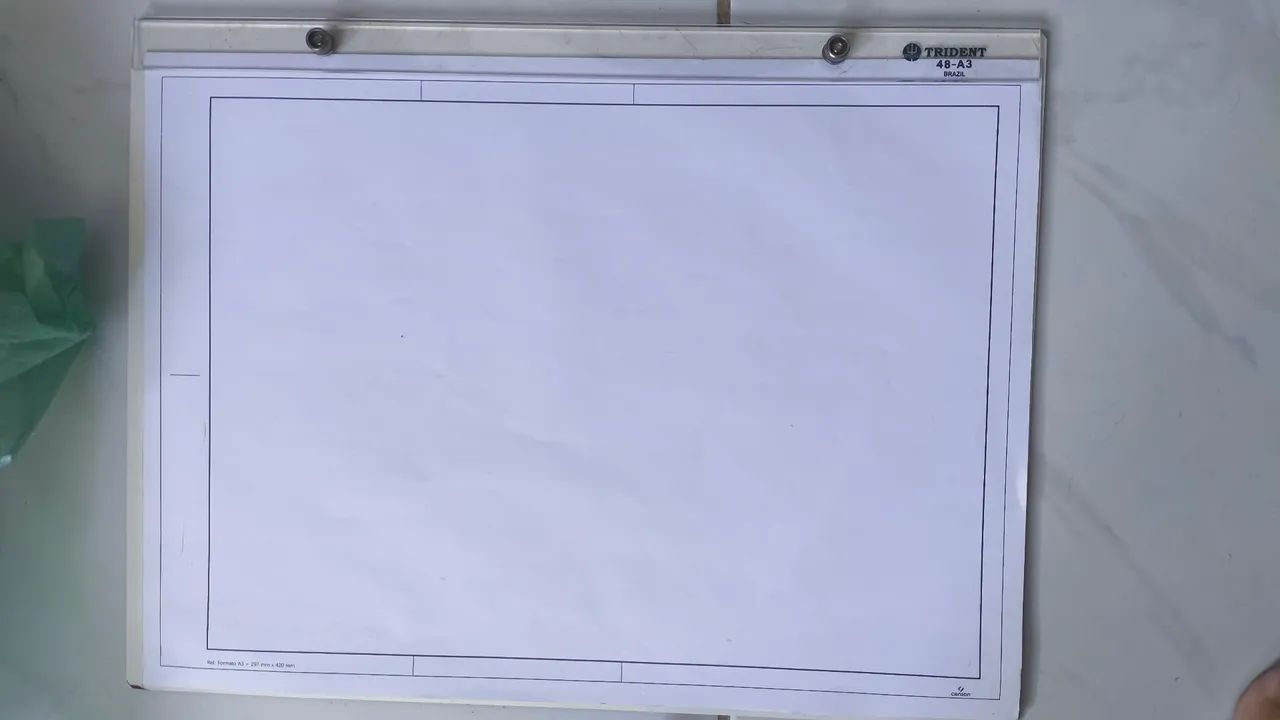 Prancheta portátil A3 Trident  - Foto 3