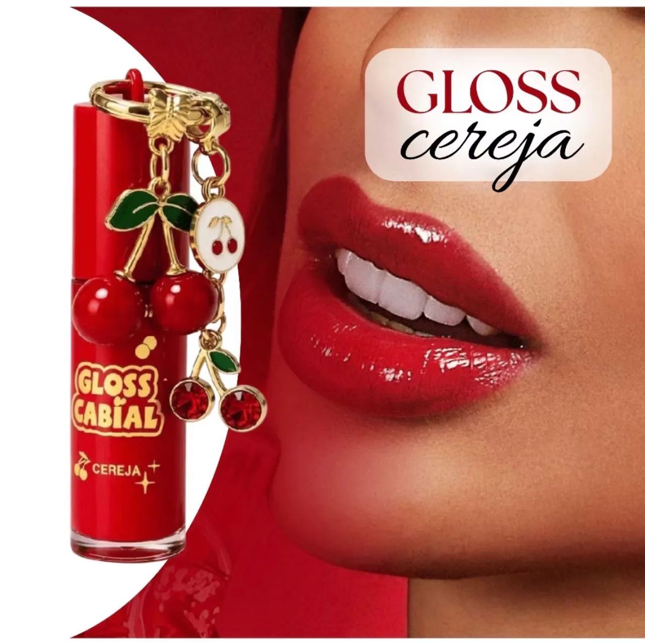 Lip gloss cereja - Foto 3