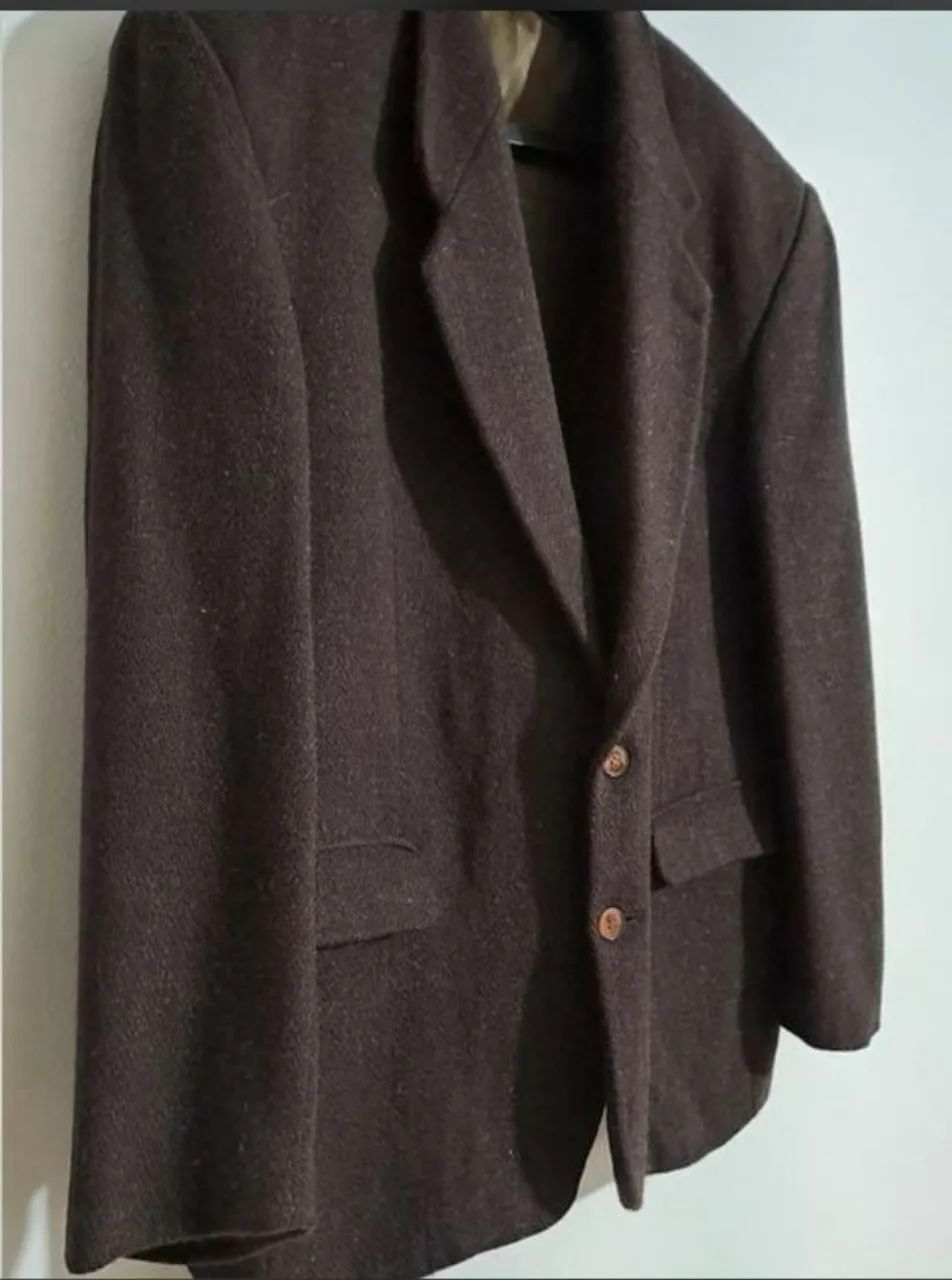 Blazer marrom escuro unisex  - Foto 3