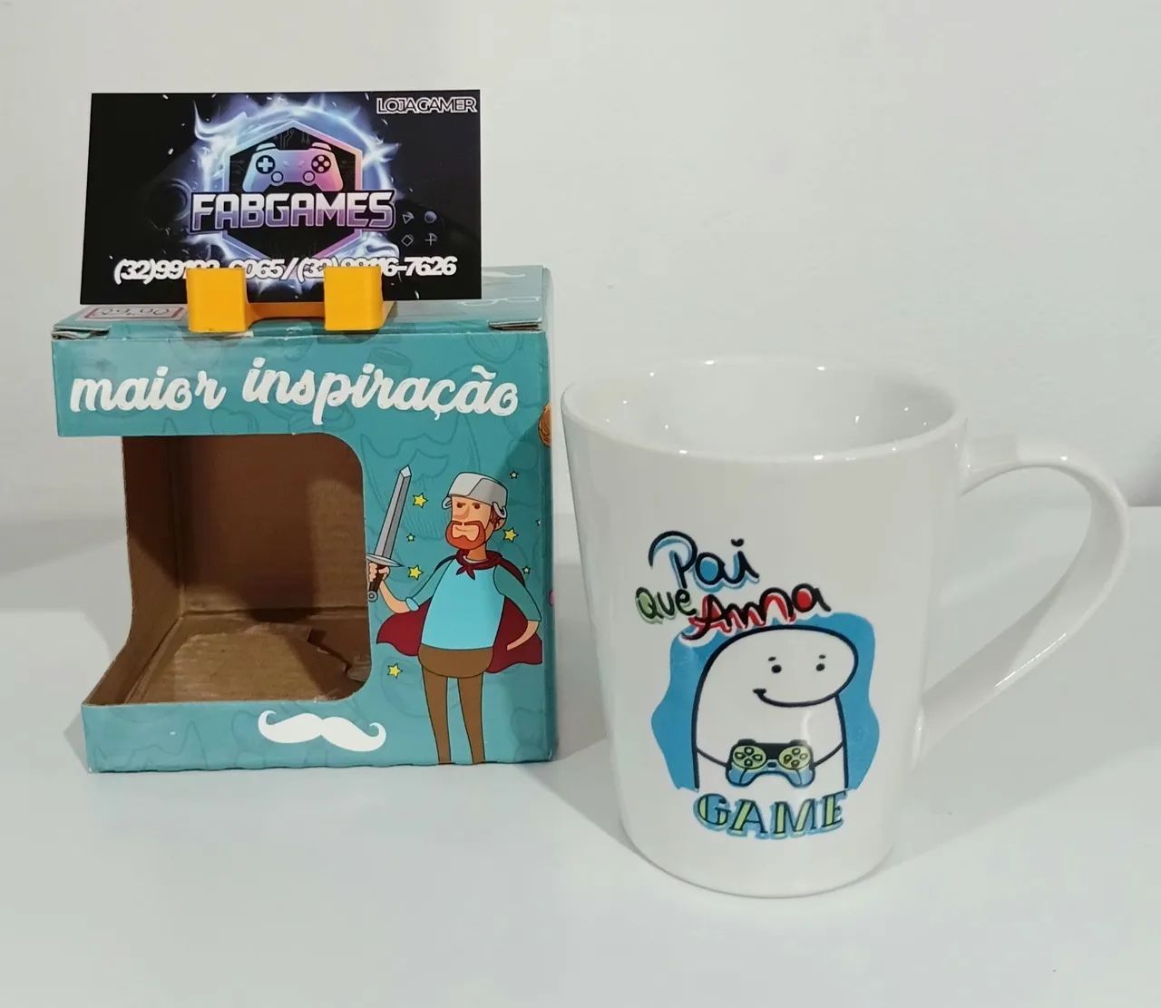 Caneca de cerâmica. Nova . Aqui na LOJA FABGAMES 