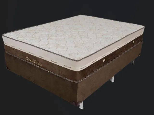 cama box entrega e presente que ela usa todo dia