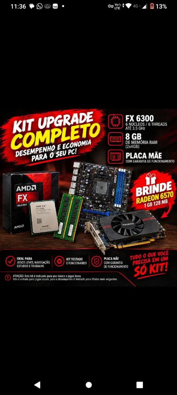 Kit upgrade FX 6300