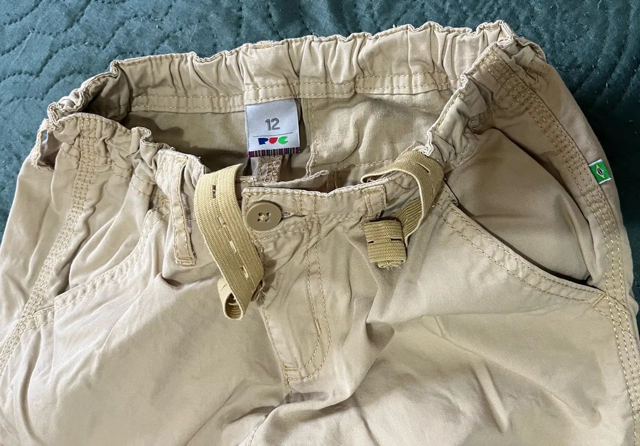Conjunto infantil camisa Zara e Bermuda PUC 12 anos - Foto 3