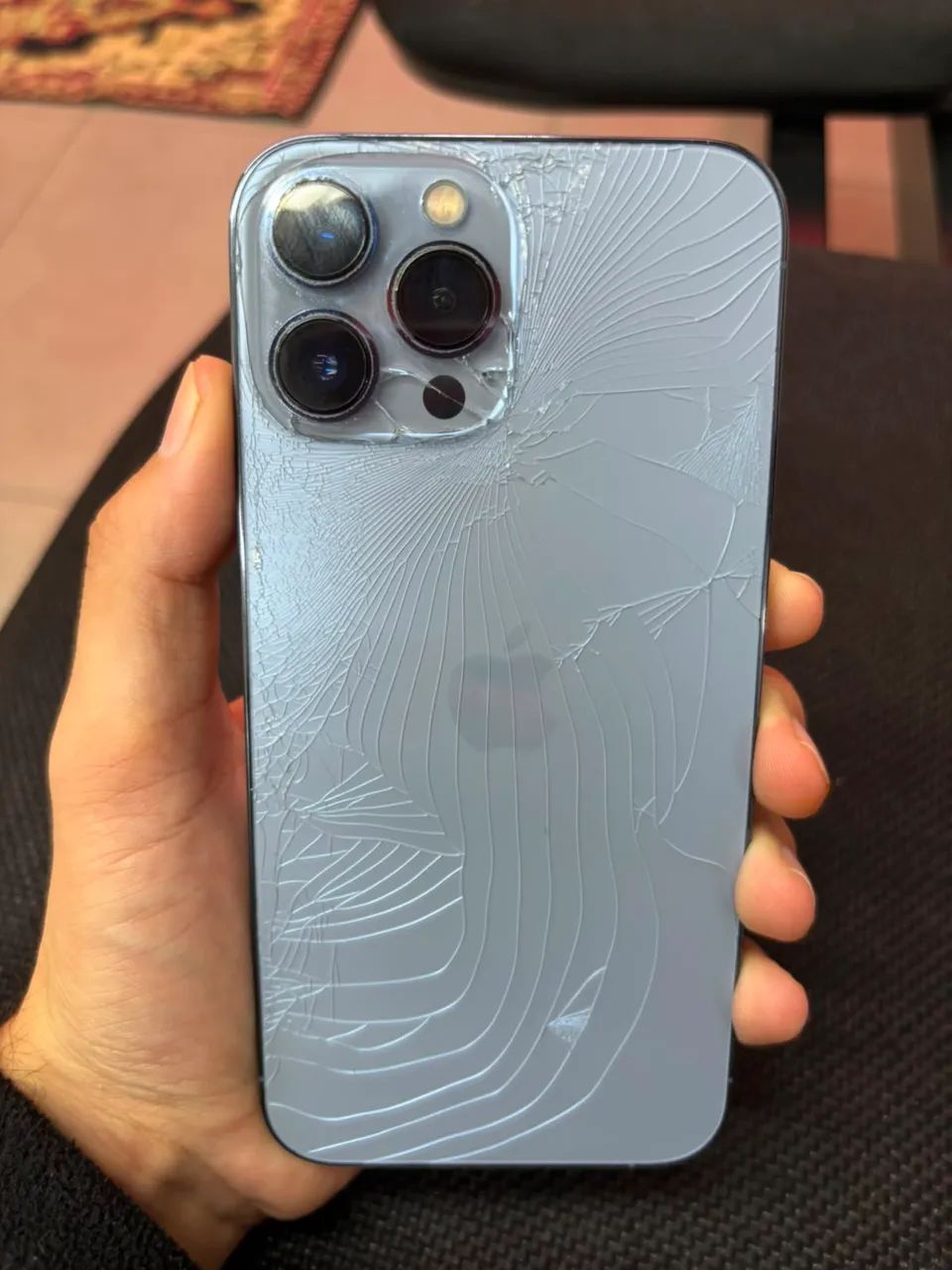 IPHONE 13 PRO MAX (128gb) TRASEIRA TRINCADA - Foto 2