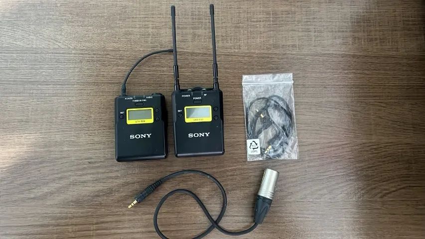 Microfone Sem Fio Sony UWP-D - URX-P03 - Semi-Novo - Microfones e