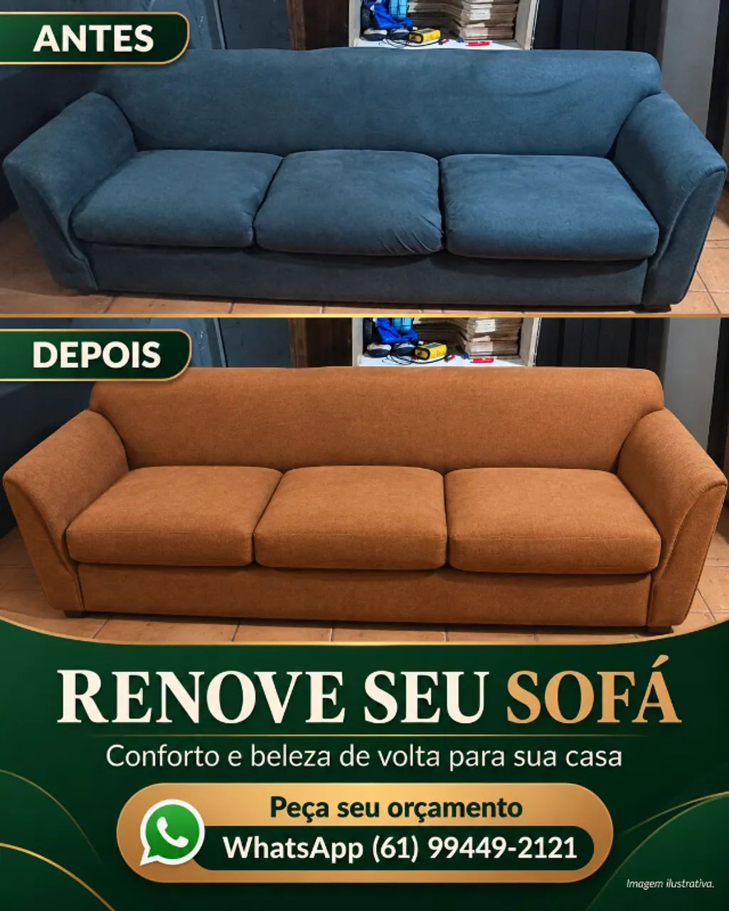 reforma de sofás