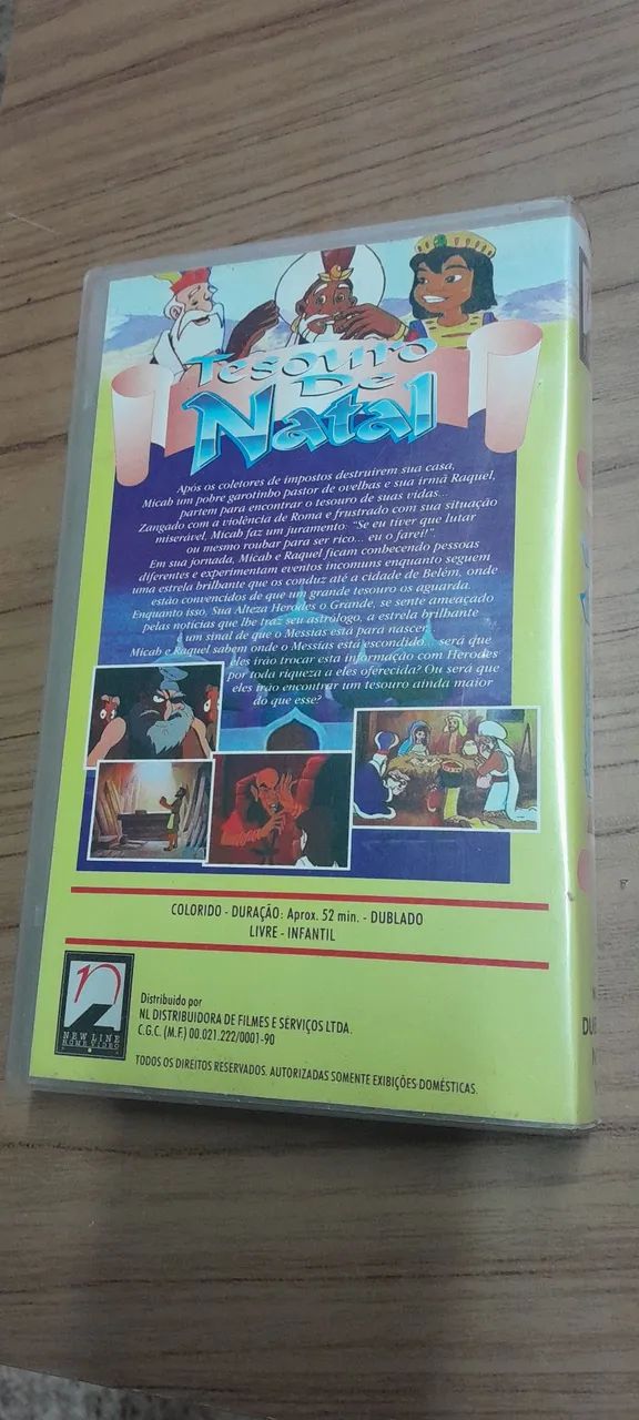 VHS O Tesouro de Natal - Foto 2