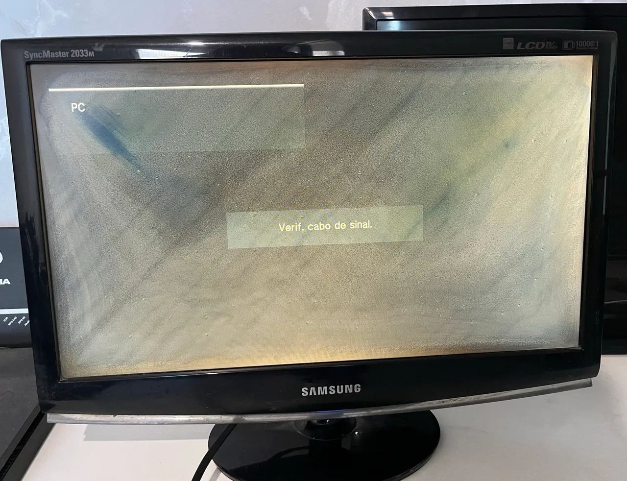 ? Monitor Samsung SyncMaster 2033m - Funcionando (Leia descrição) - Foto 3