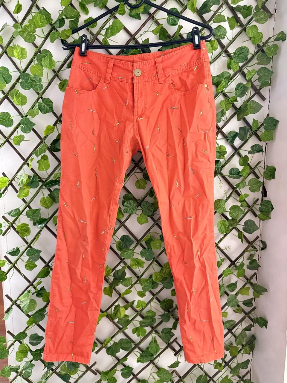 Calça FARM laranja/coral - Foto 2