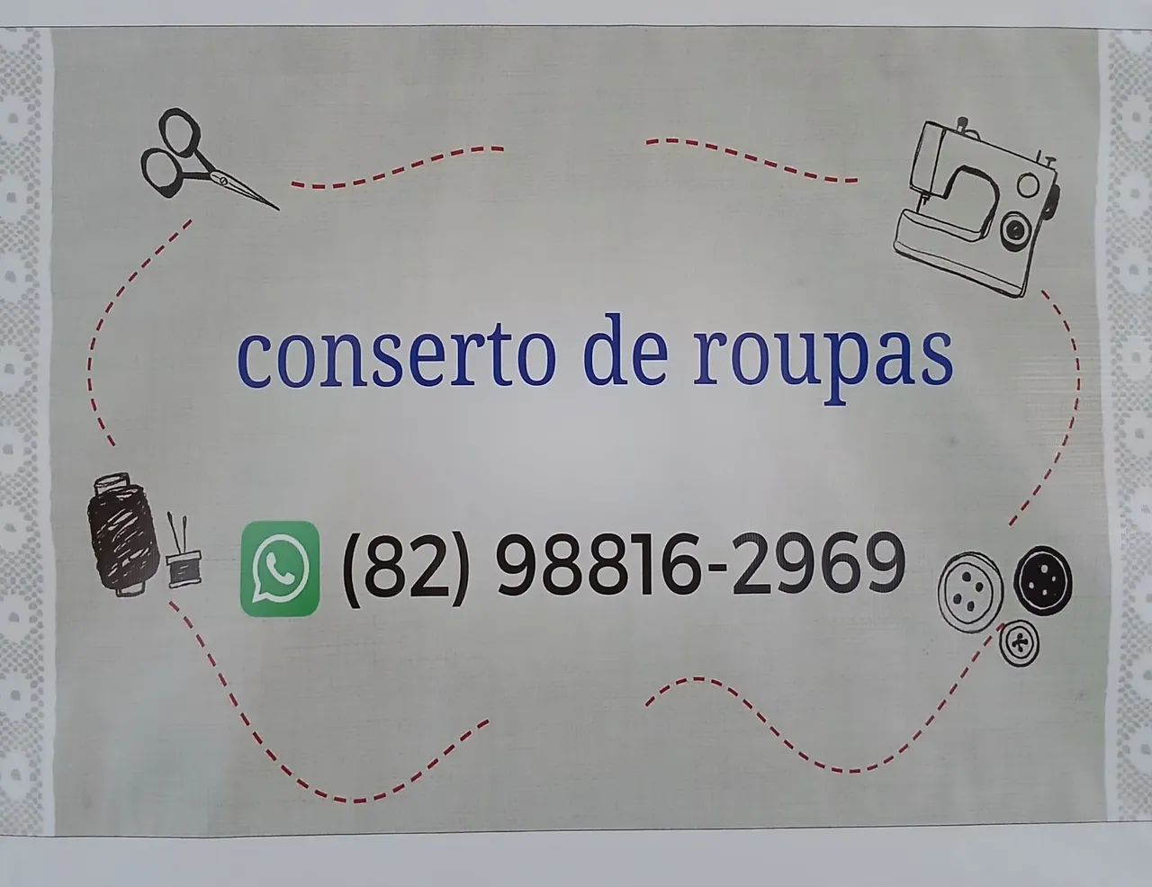 Conserto de roupas 