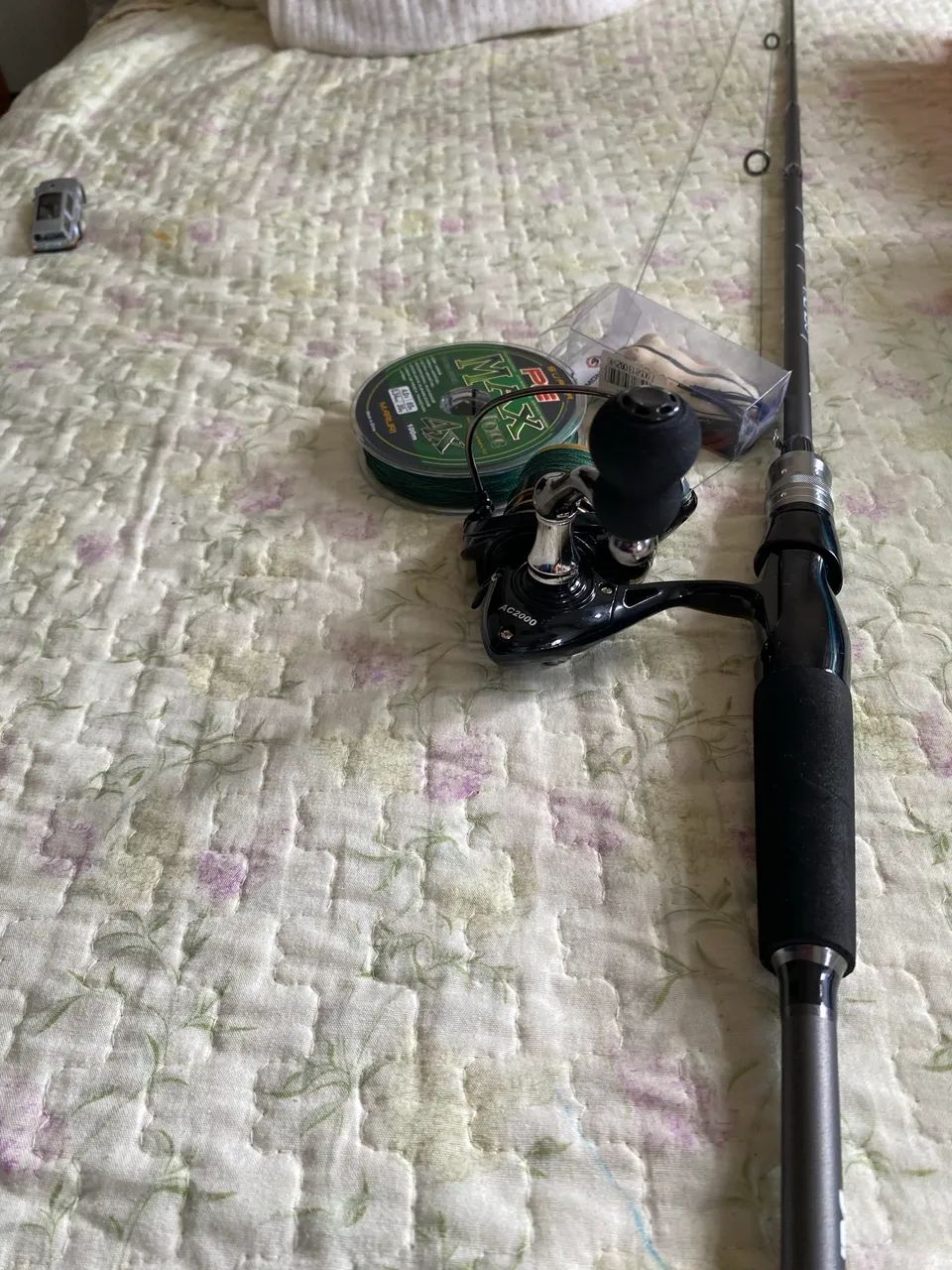 Conjunto de pesca feito em Carbono IM7  - Foto 2
