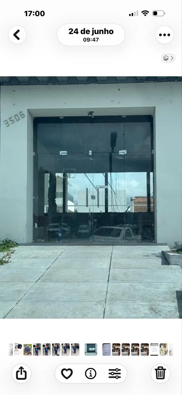 Portas de blindex funcionando 