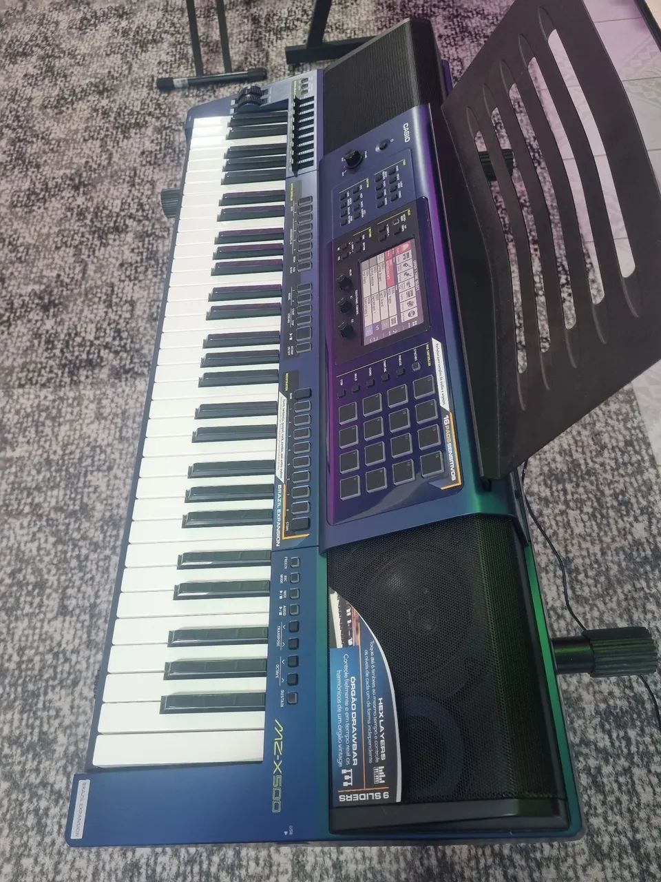 Teclado Casio MZ-X500  - Foto 2