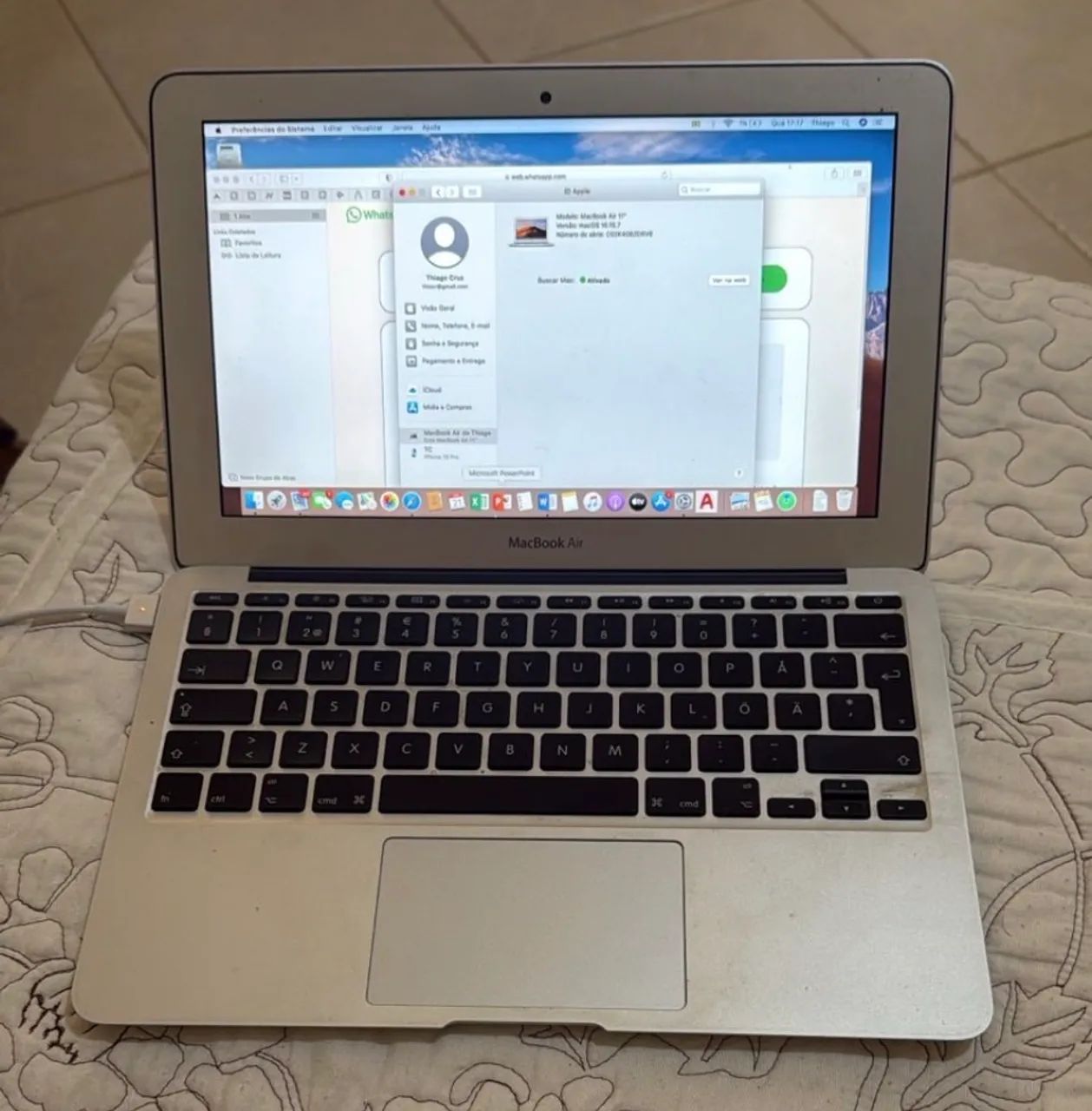 ? MacBook Air 2015 ? Apple | Único dono   - Foto 3