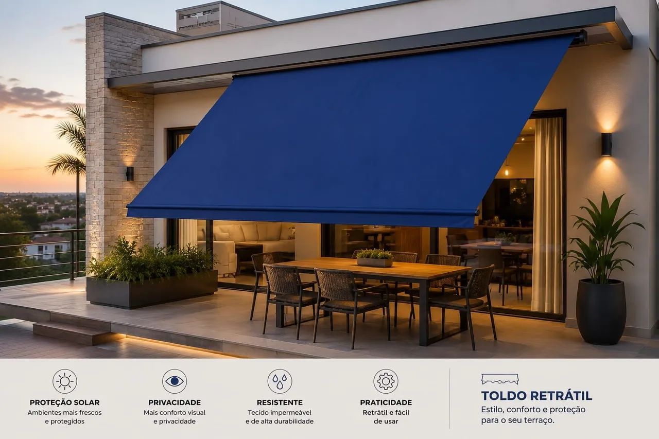 Toldo de fachada 