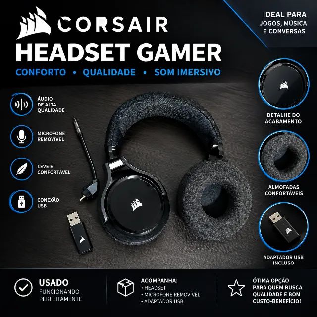 Corsair Virtuoso RGB Wireless Carbon