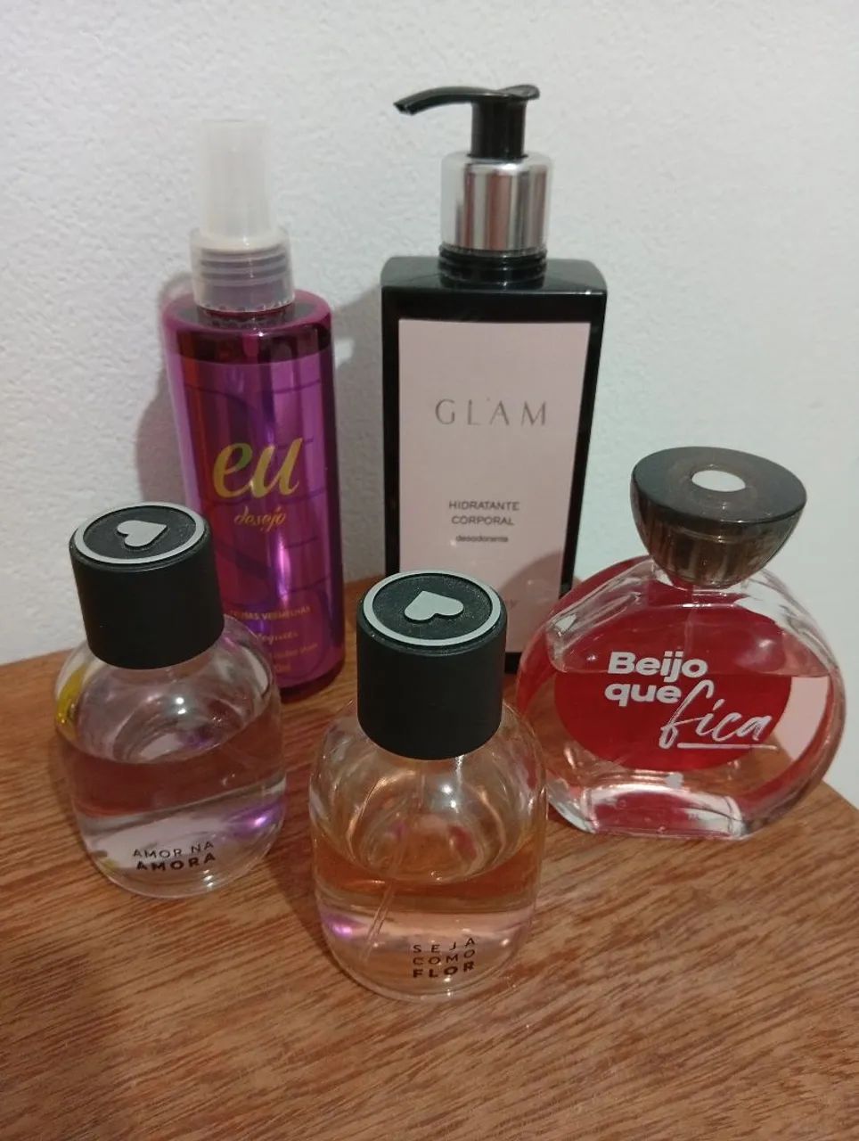 Vendo esses produtos com pouco uso!