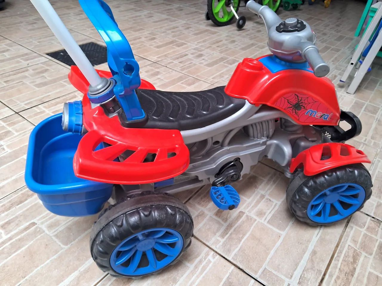 Triciclo Infantil Homem Aranha - Foto 2