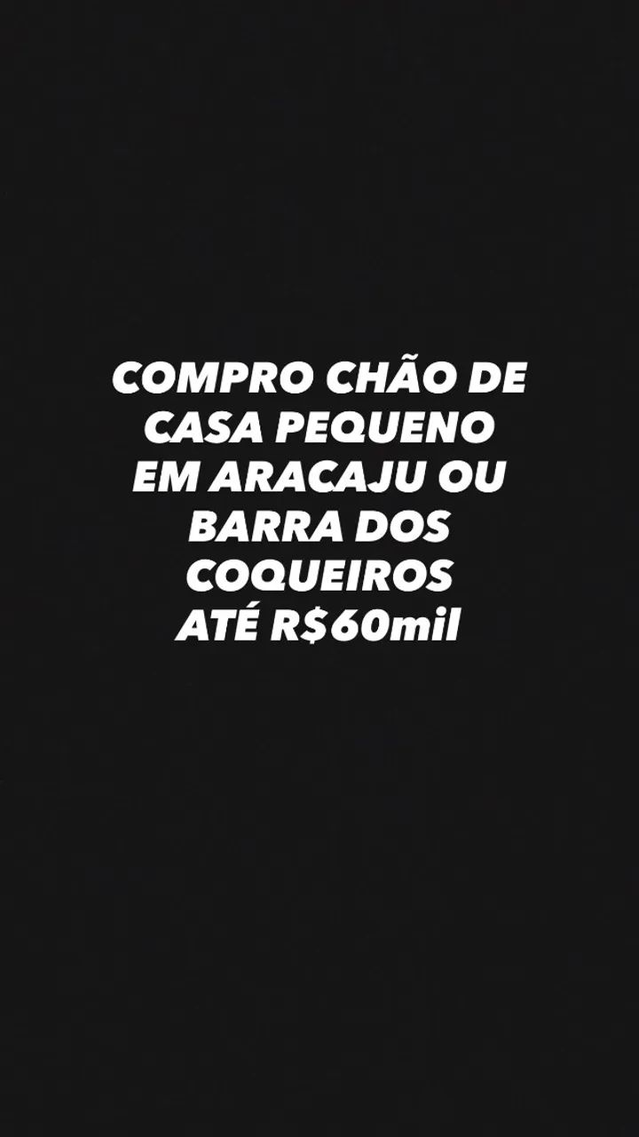 Compro chão de casa 
