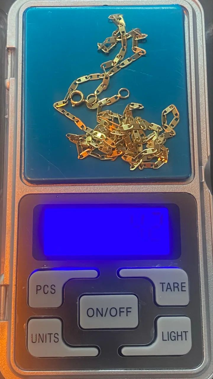 Cordão de ouro 18k piastrine - Foto 4
