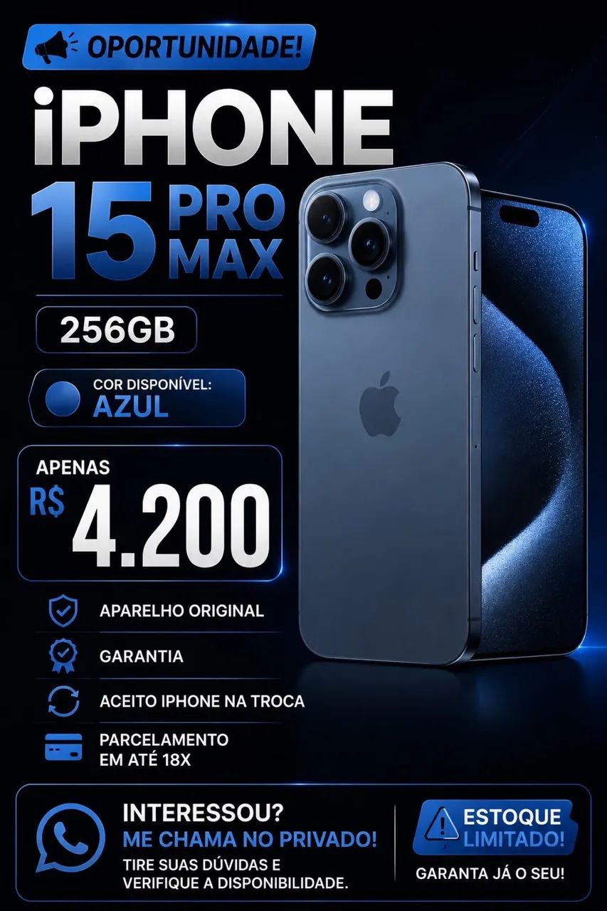Iphone 15 pro max  - Foto 3