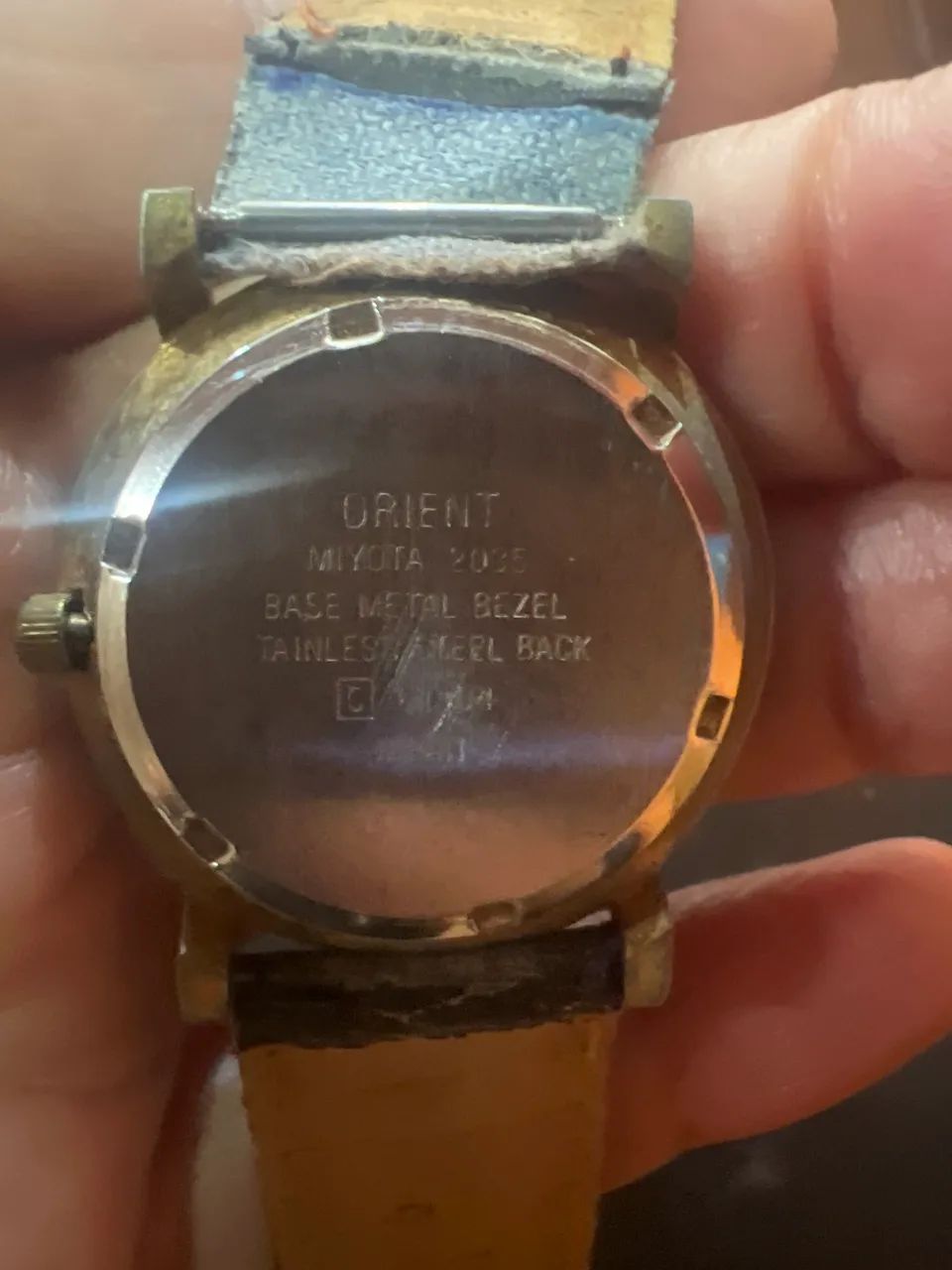Relógio orient quartz clássico vintage - Foto 2