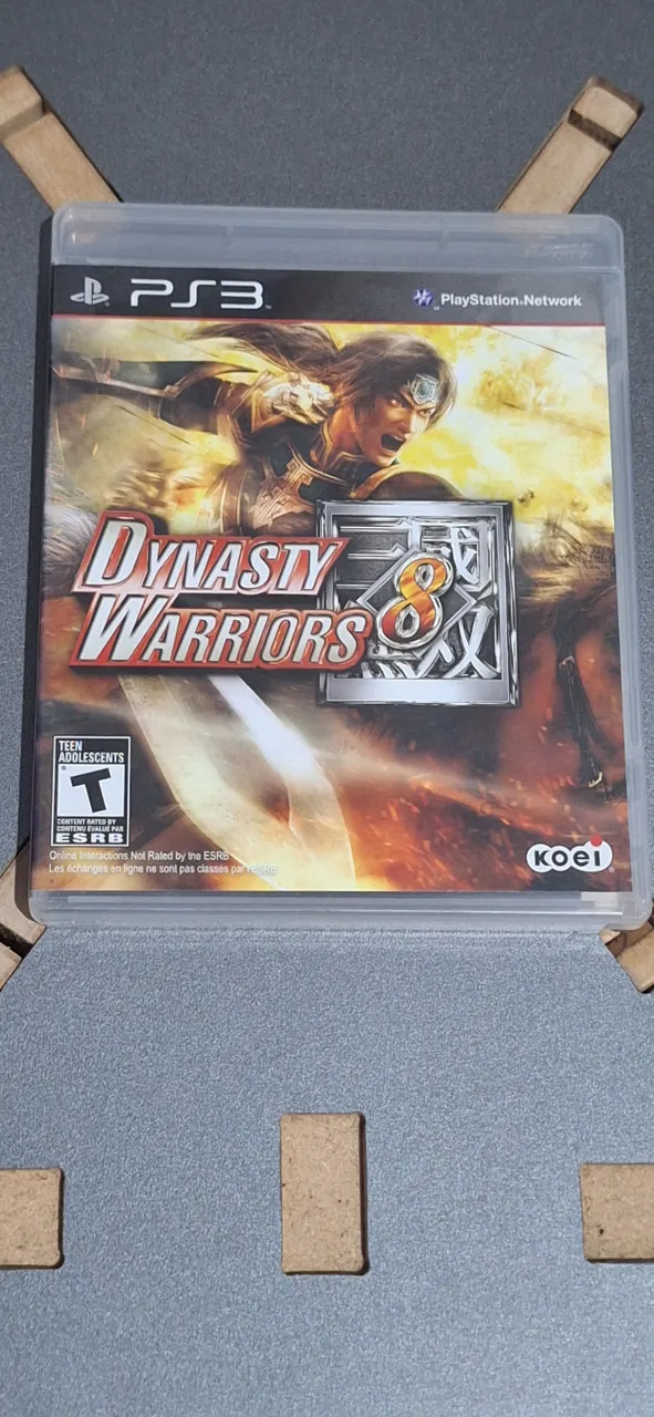 Jogo Dynasty Warriors 8 PS3 Original Mídia Física Raridade