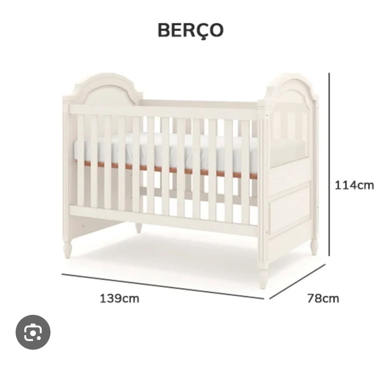 BERÇO INFANTIL  - Foto 5