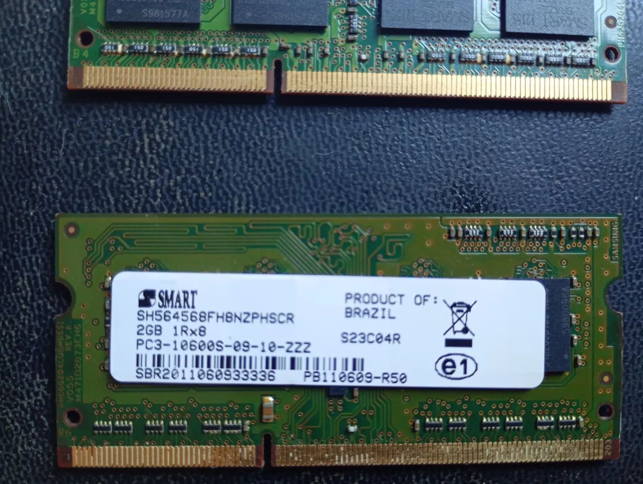 Memória ram ddr3 para notebook.