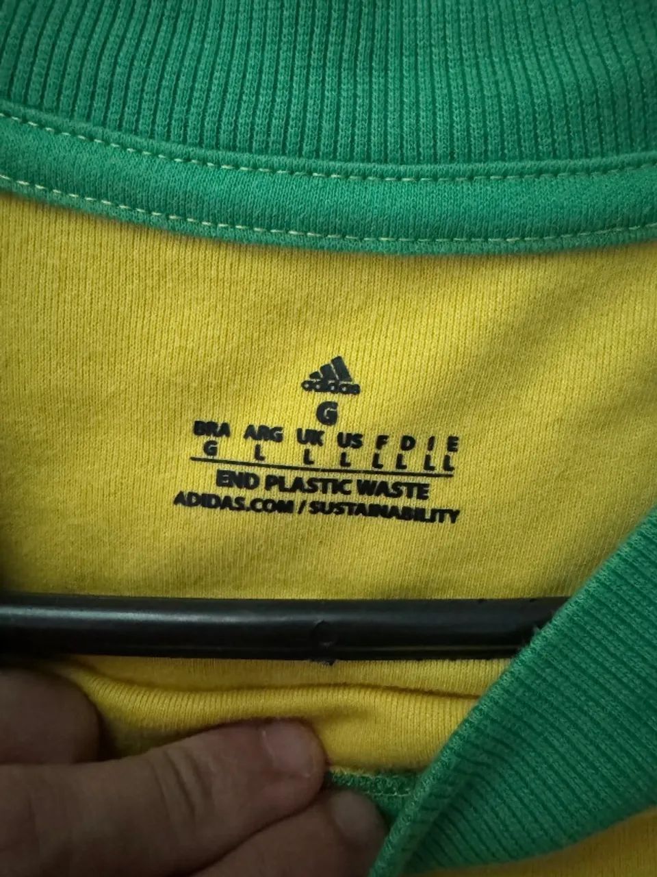 Camisa brasil adidas oversized copa 2026 - Foto 3